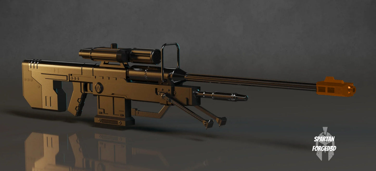 Halo 3 / ODST Sniper 1:1 Replica DIY- 3D Printed Full-Size - Master Chief's Weaponry for Cosplay, Collectors, and Gamers