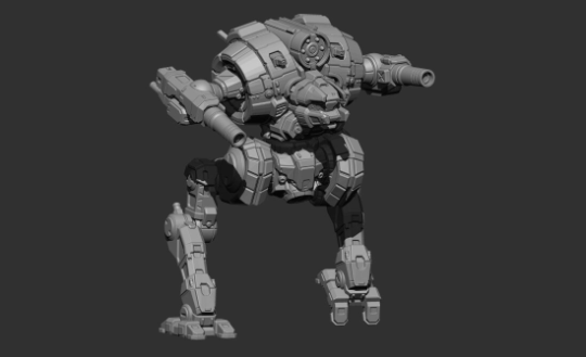 Altima UZL-2S "Uziel" | Alternate Battletech Mechwarrior Miniatures