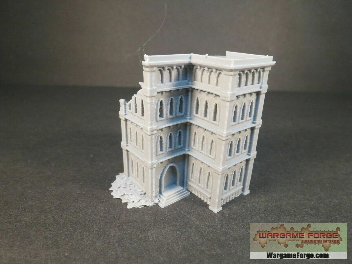 Gothic Epic Ruined Building 11 | Tabletop Wargame Terrain | Battletech | Warhammer