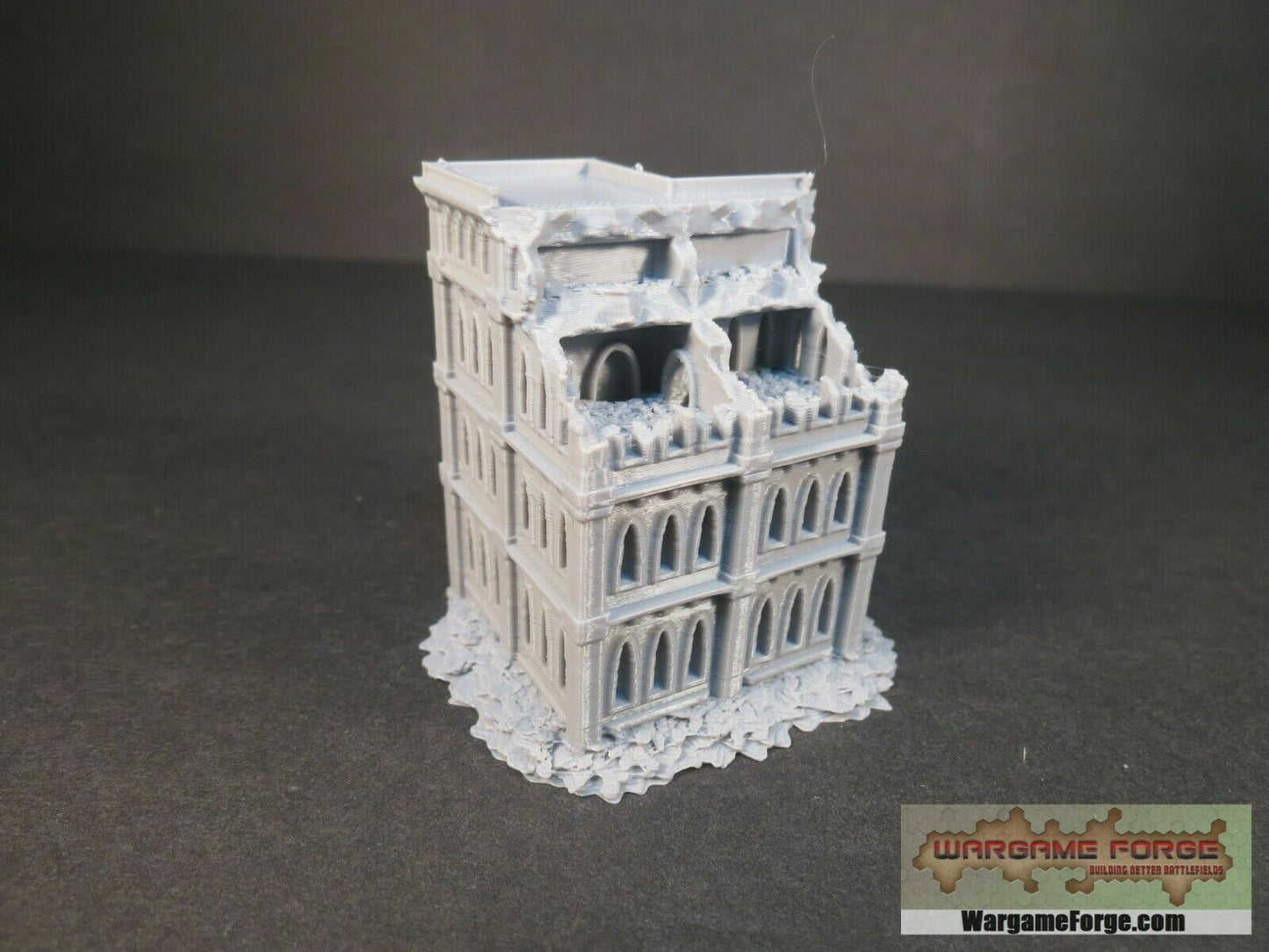 Gothic Epic Ruined Building 11 | Tabletop Wargame Terrain | Battletech | Warhammer