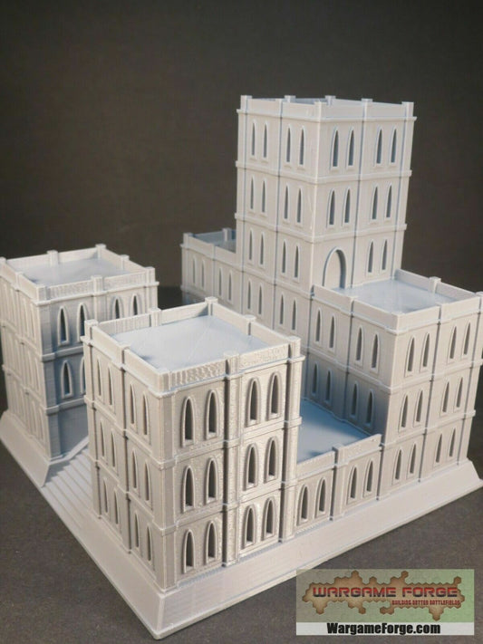 Gothic Imperial Palace | Tabletop Wargame Terrain | Battletech | Warhammer