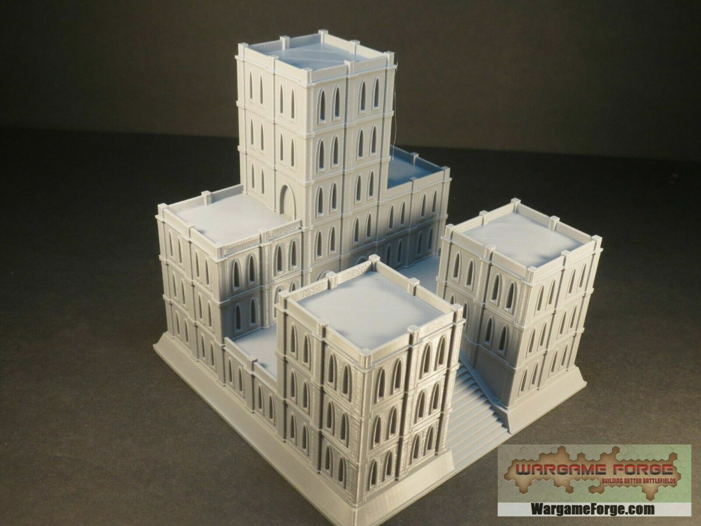Gothic Imperial Palace | Tabletop Wargame Terrain | Battletech | Warhammer