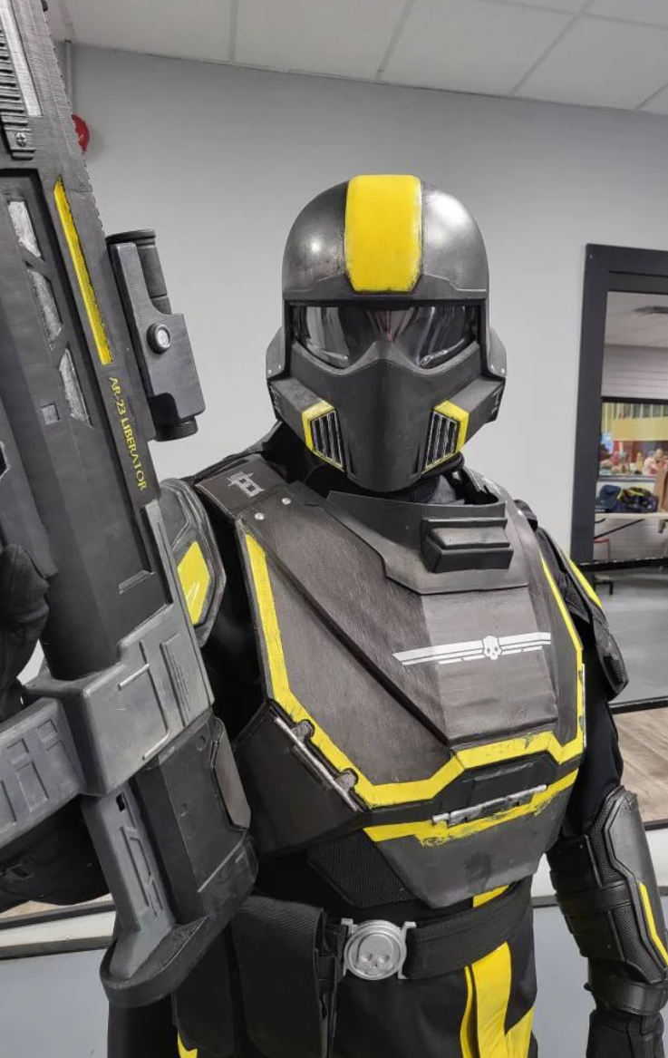 Helldivers 2 B-01 Tactical Armor 1:1 - Cosplay, Collectors, Gamers, Costume