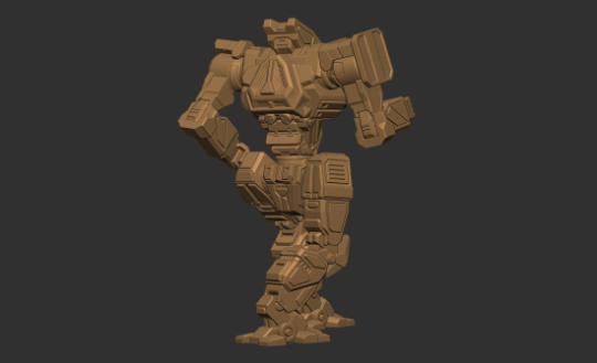 Huntergael 4WA | Alternate Battletech Mechwarrior Miniatures