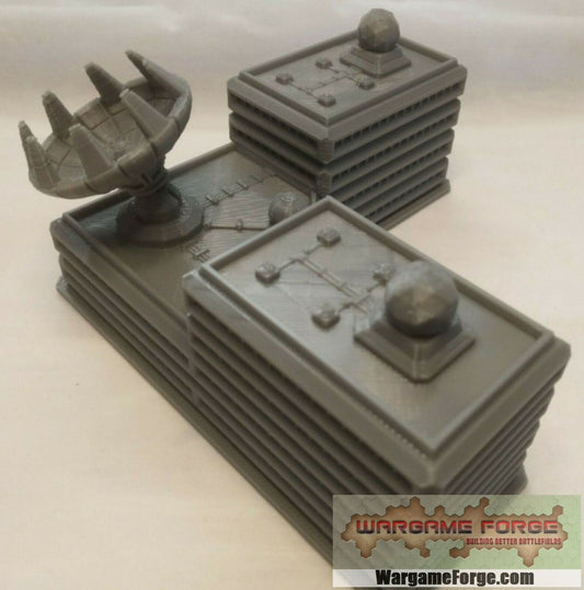 Military Communications Center | Tabletop Wargame Terrain | Battletech | Warhammer