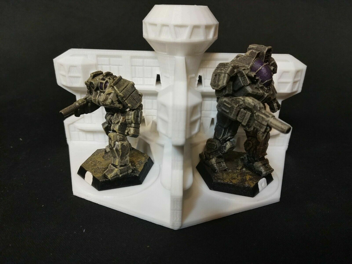 Military Mech Hangar | Tabletop Wargame Terrain | Battletech | Warhammer