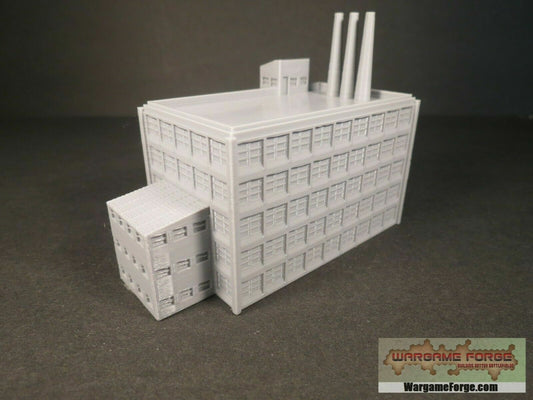 Modern Factory | Tabletop Wargame Terrain | Battletech | Warhammer