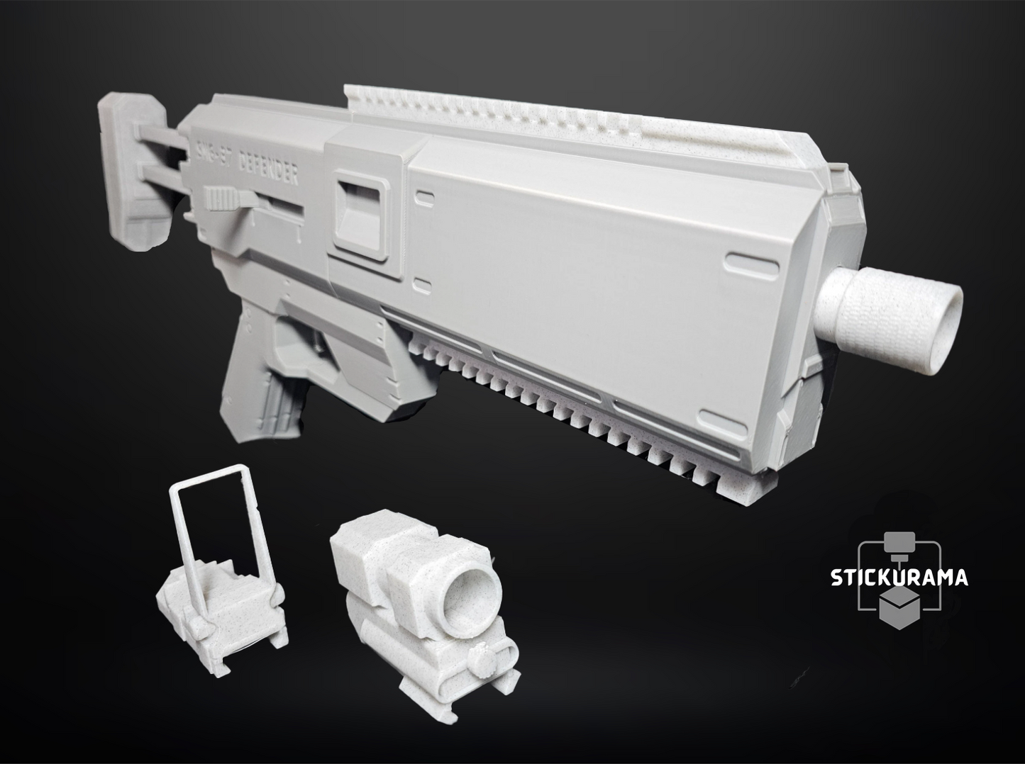 Helldivers 2 SMG-45 Defender 1:1 - Cosplay, Collectors, Gamers, Gamer Gifts
