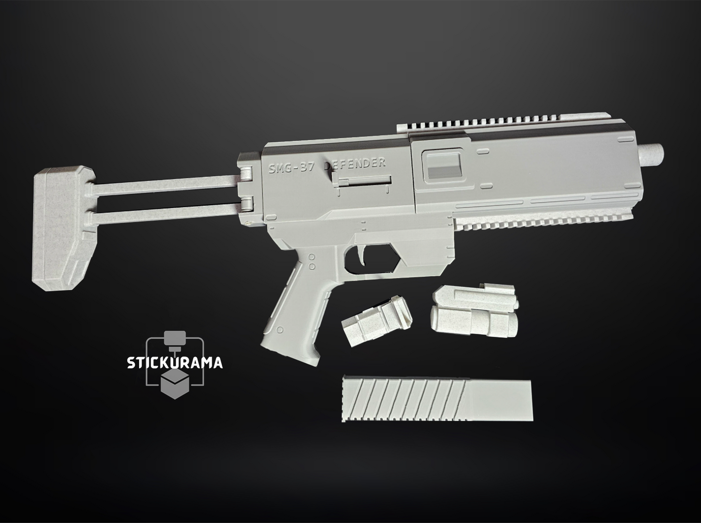 Helldivers 2 SMG-45 Defender 1:1 - Cosplay, Collectors, Gamers, Gamer Gifts