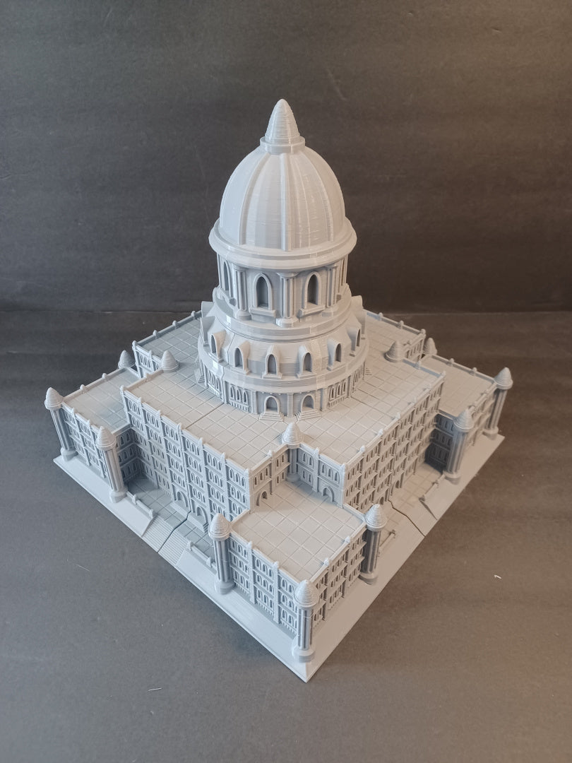Gothic Imperial Senate Building - Tabletop Wargame Terrain Battletech Warhammer