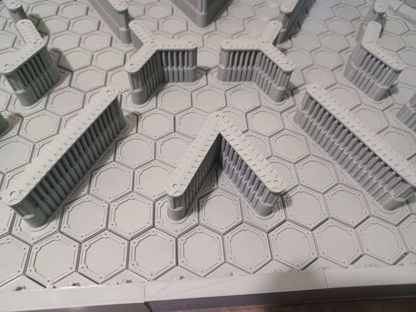 Mech Arena, Battlemechs 3D Printed Tabletop War Game Terrain Battletech / Steiner Inspired / Customizable Area / Tournament Style Mech Arena