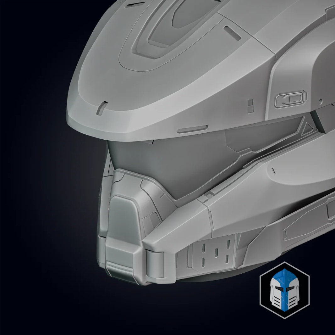 Halo Infinite Cavallino Helmets - 3D Printed Full-Size - Master Chief's Helmet for Cosplay, Collectors, and Gamers