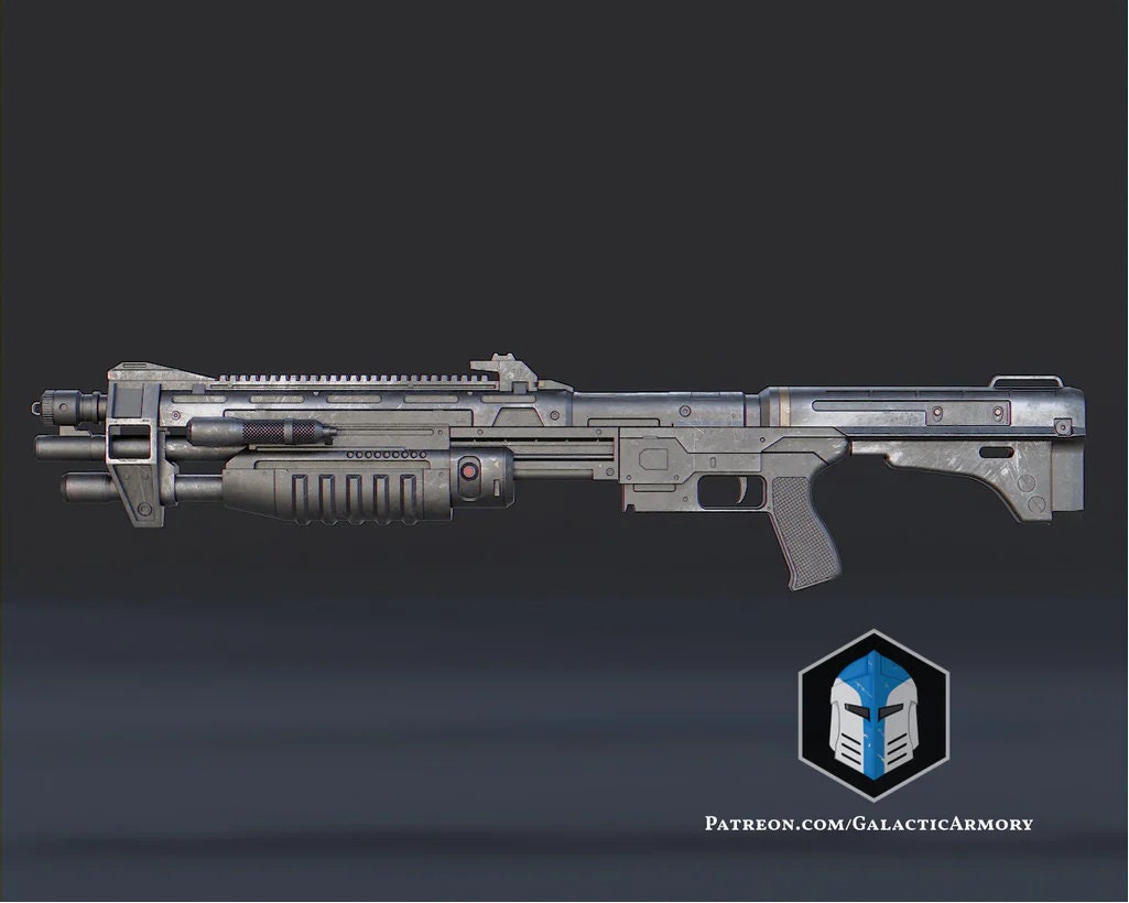 Halo Reach M45 Shotty Replica - 3D Printed Full-Size - Master Chief's Weaponry for Cosplay, Collectors, and Gamers