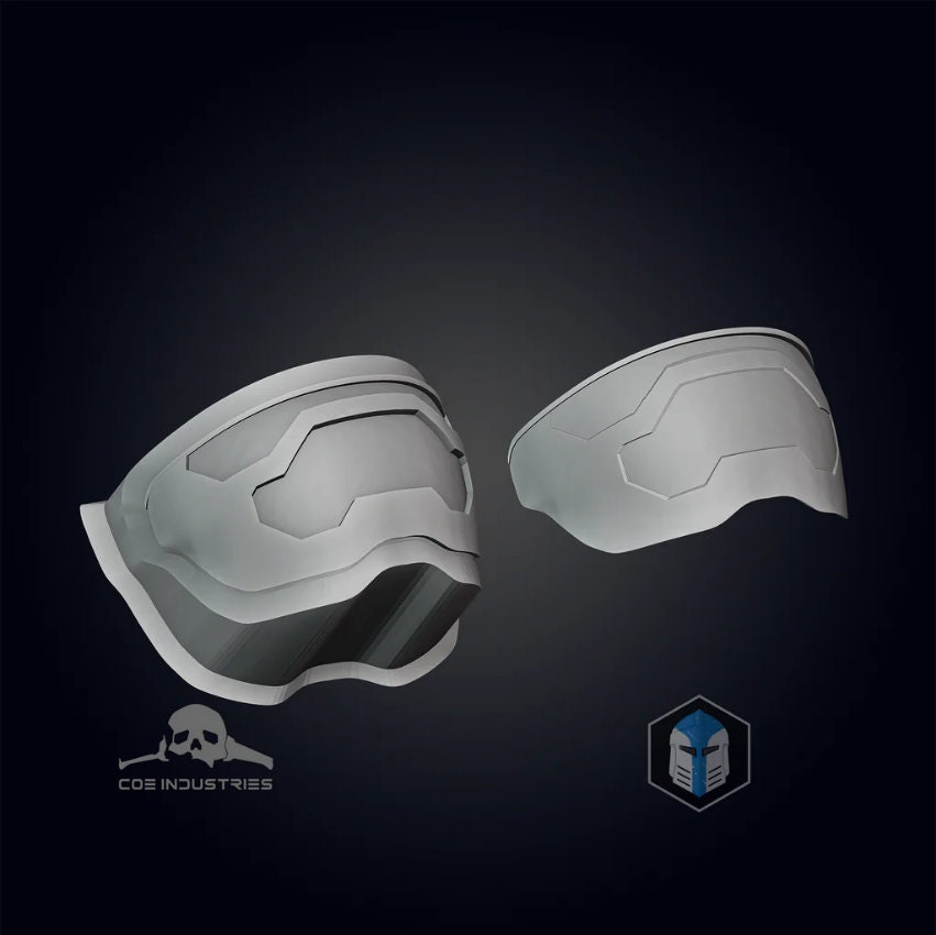 Halo 3 Master Chief Helmet - 3D Printed Full-Size - Master Chief's Helmet for Cosplay, Collectors, and Gamers