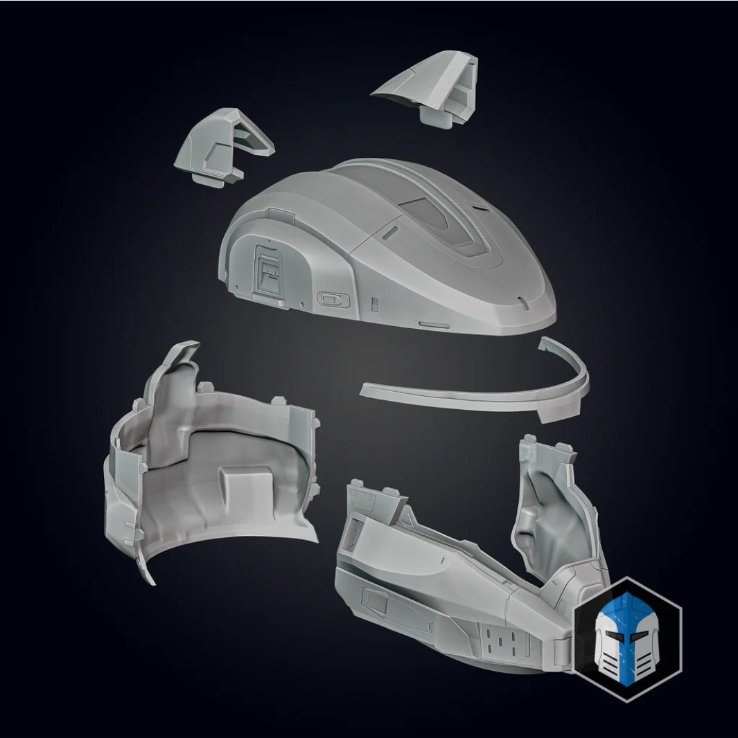 Halo Infinite Cavallino Helmets - 3D Printed Full-Size - Master Chief's Helmet for Cosplay, Collectors, and Gamers