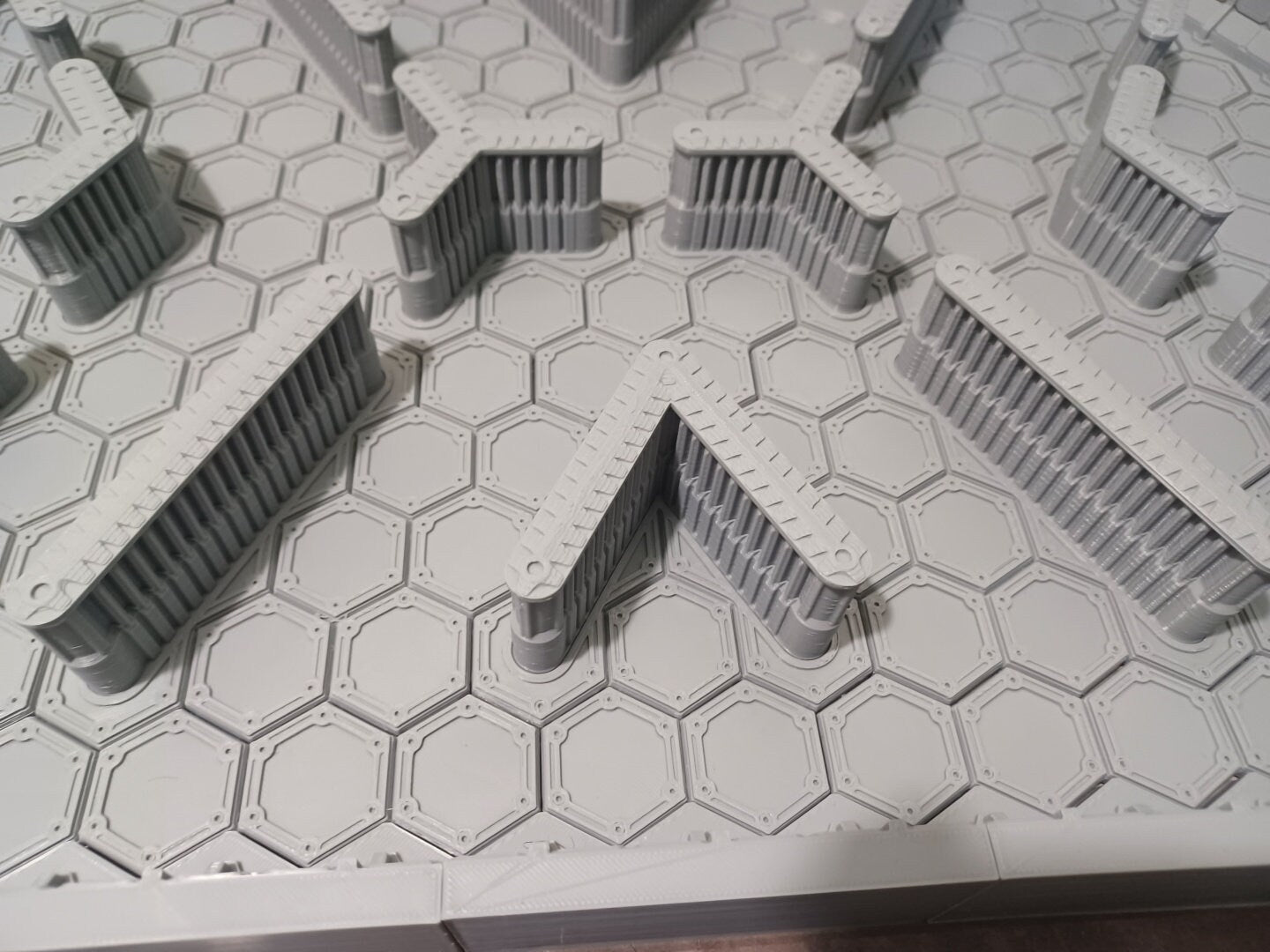 Mech Arena, Battlemechs 3D Printed Tabletop War Game Terrain Battletech / Steiner Inspired / Customizable Arena /Tournament Style Mech Arena