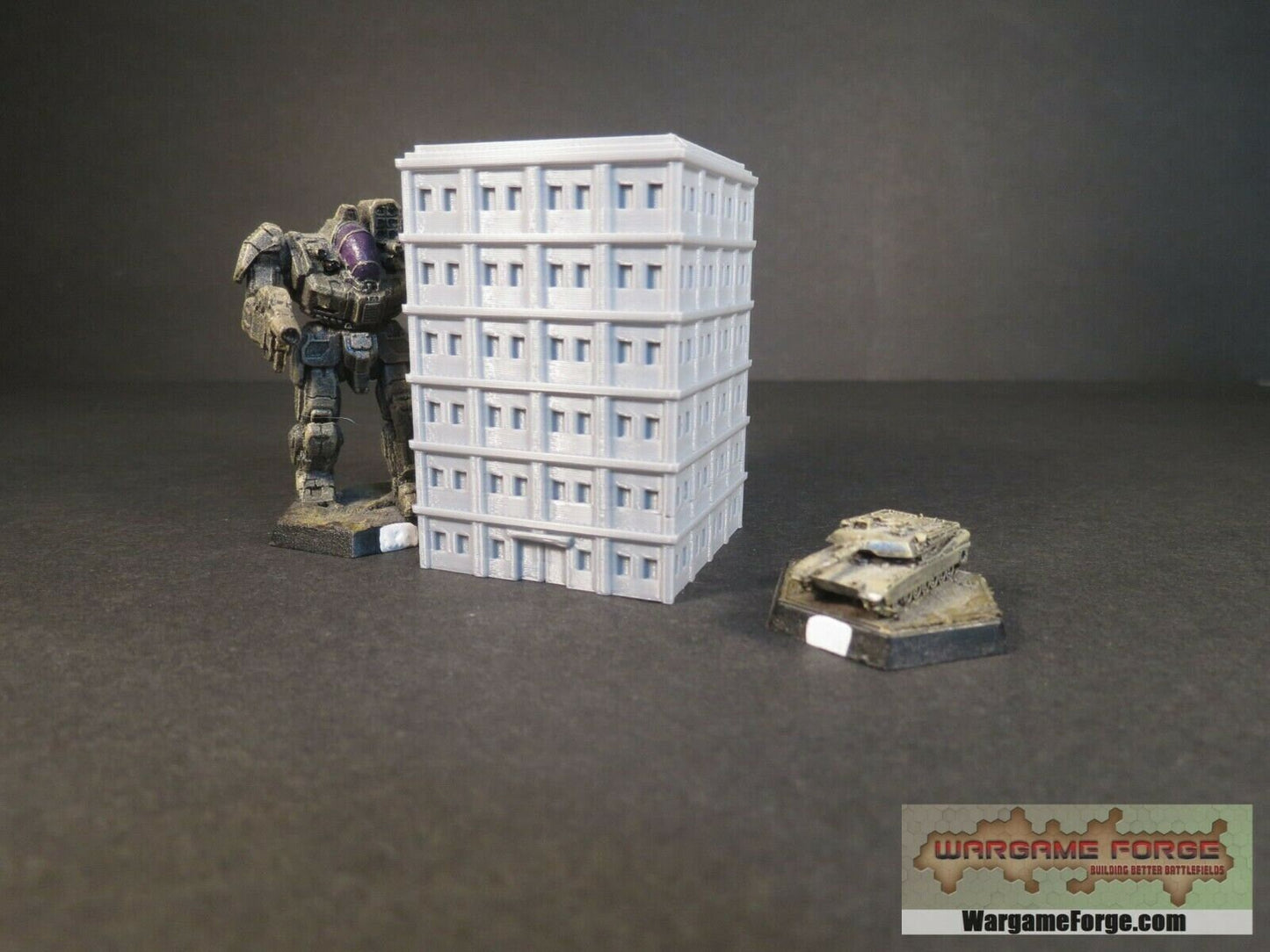 Modern Building 2 - Tabletop War Game Terrain Battletech