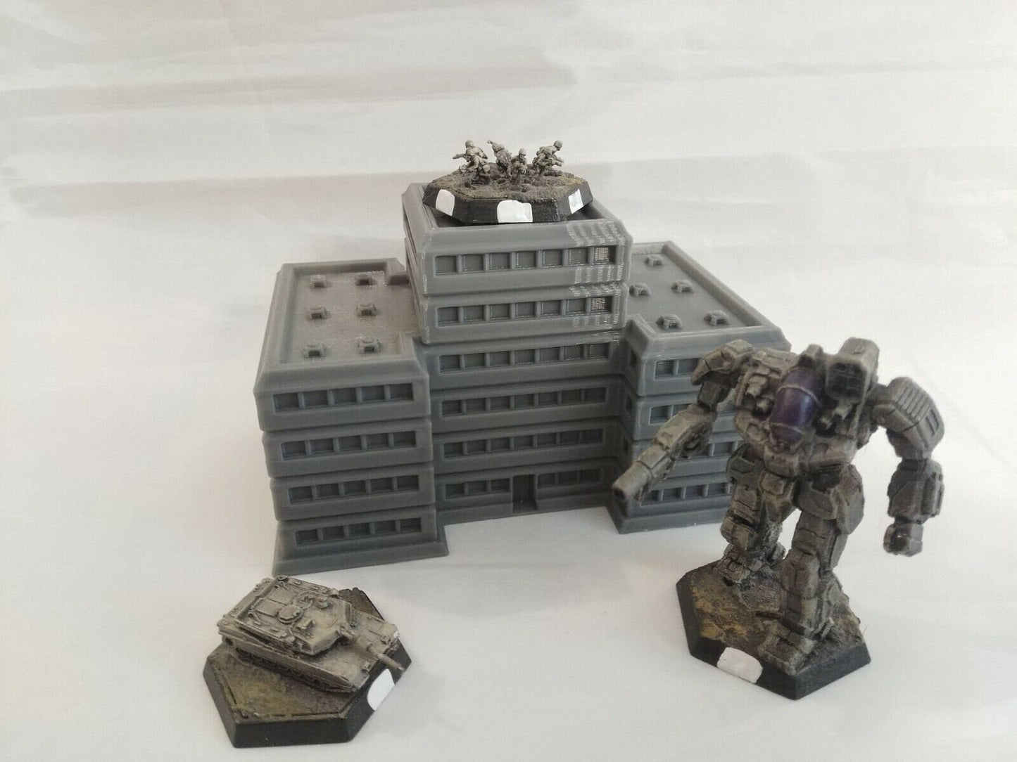Military Command Building, Tabletop War Game Terrain Battletech