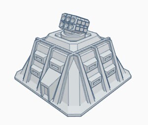 Weapon Emplacement Towers - Tabletop War Game Terrain Battletech