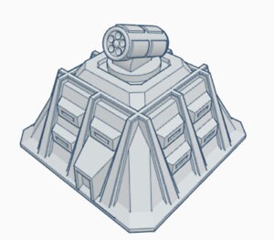 Weapon Emplacement Towers - Tabletop War Game Terrain Battletech