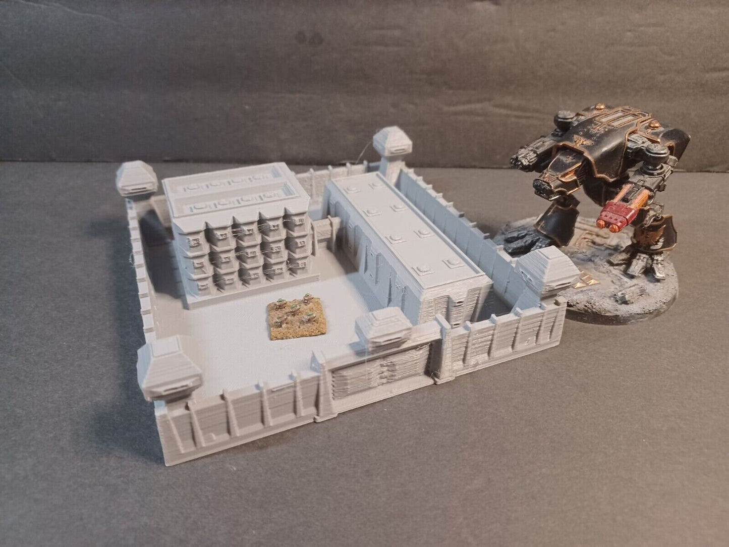 Security Complex - Tabletop War Game Terrain Battletech / 3D Printed / Custom Terrain / Mechwarrior Terrain