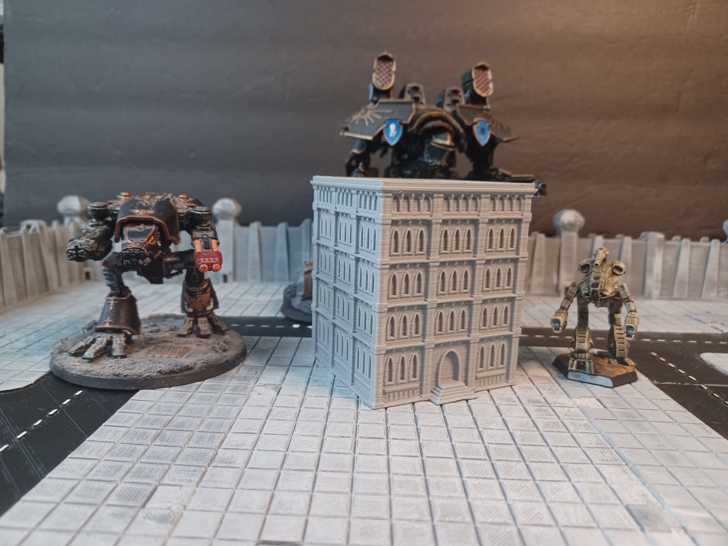 Gothic Building 103 (G103), Tabletop War Game Terrain Battletech