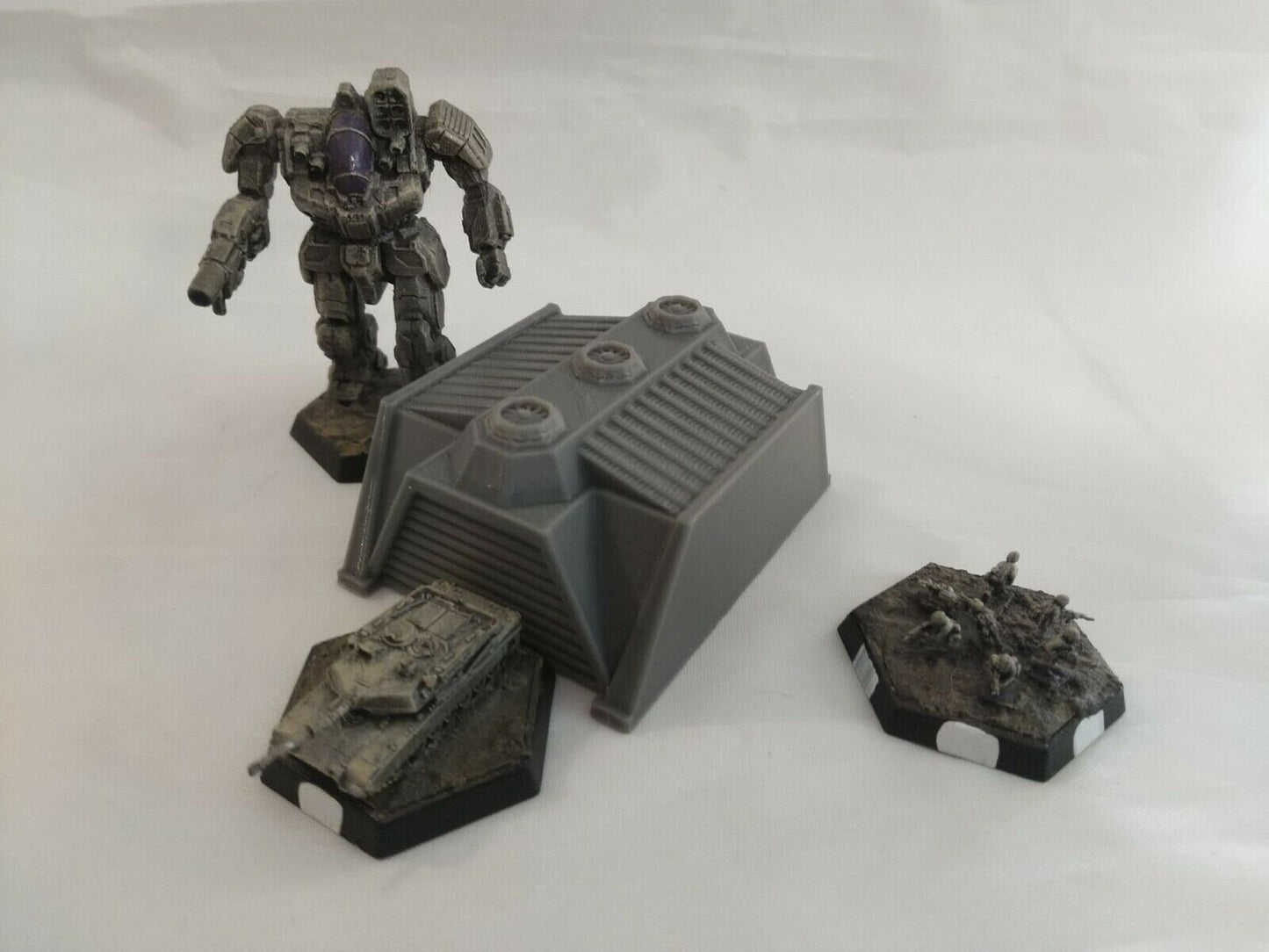 Military Garage, Tabletop War Game Terrain Battletech