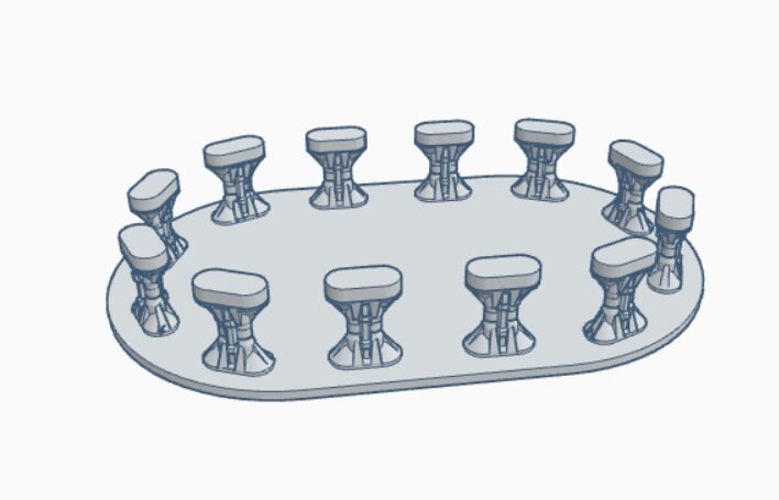 Large Landing Platform - Tabletop Wargame Terrain Battletech
