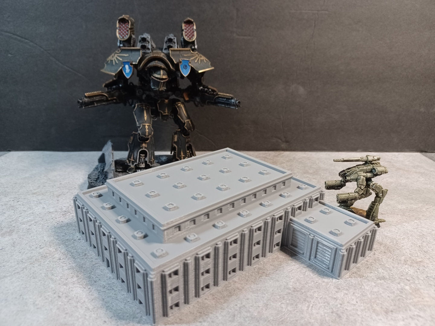 Manufacturing Plant, Tabletop War Game Terrain Battletech