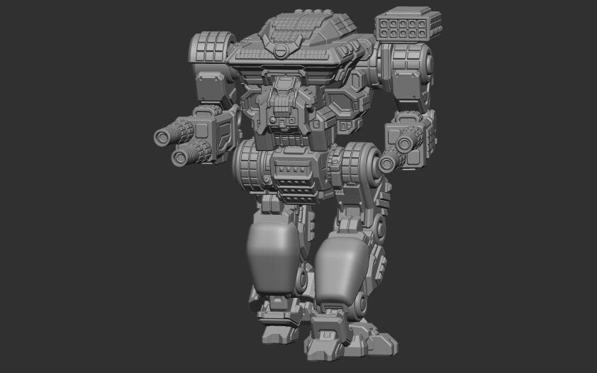 Dragon Warkari Prime (By PMW) - Alternate Battletech Mechwarrior Miniatures