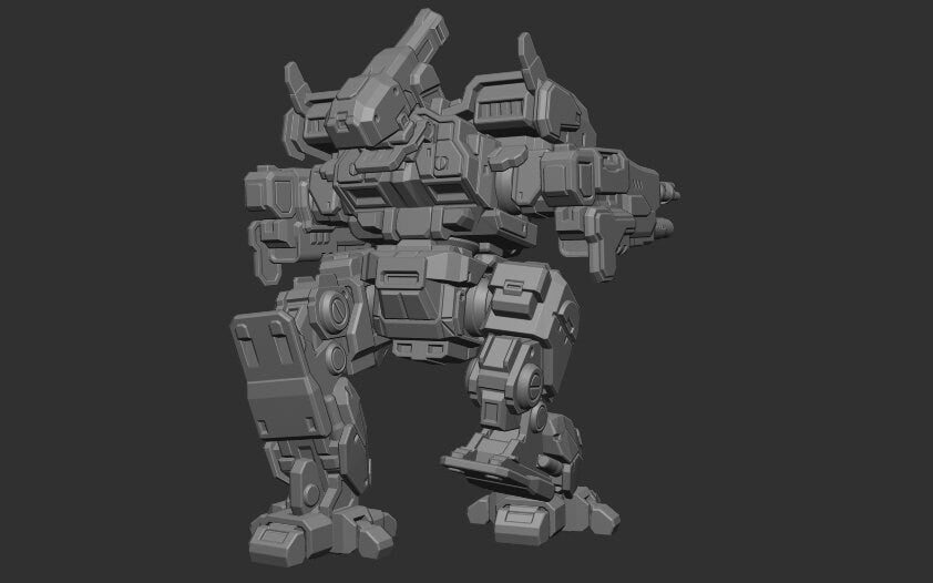 Whale Fish MAZ Alt (By PMW)- Alternate Battletech Mechwarrior Miniatures