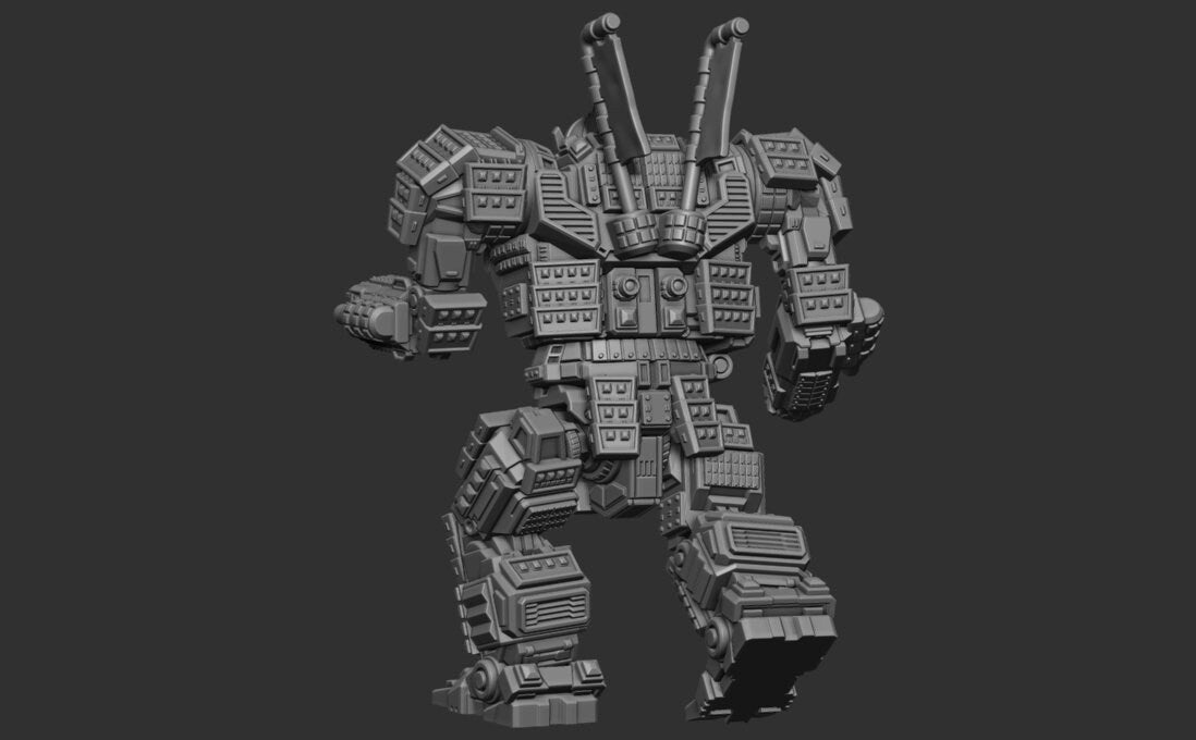 Dragon Atorasu Alt (By PMW) - Alternate Battletech Mechwarrior Miniatures