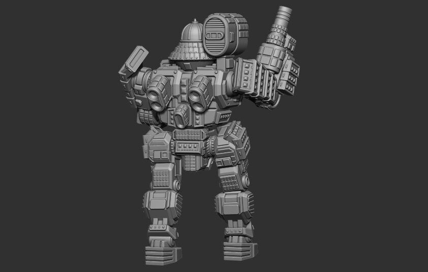 Dragon Gurifin 6S (By PMW) - Alternate Battletech Mechwarrior Miniatures