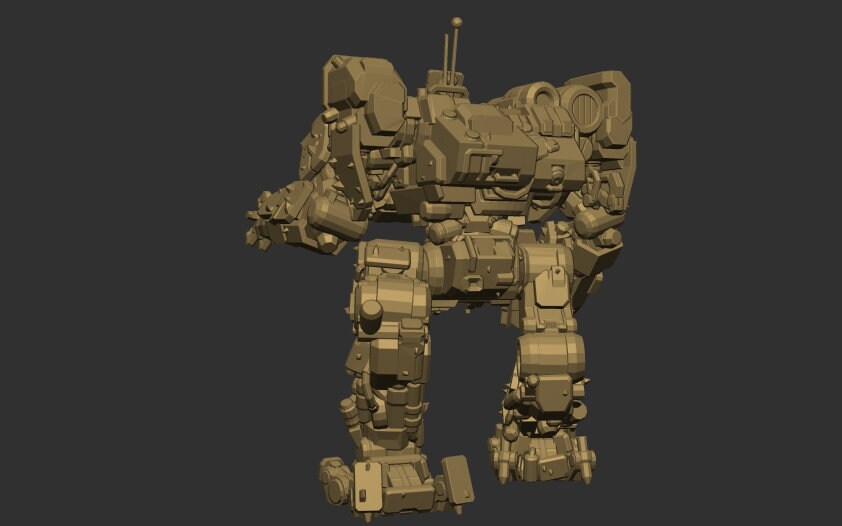 COR-1X "Corsair"- Alternate Battletech Mechwarrior Miniatures