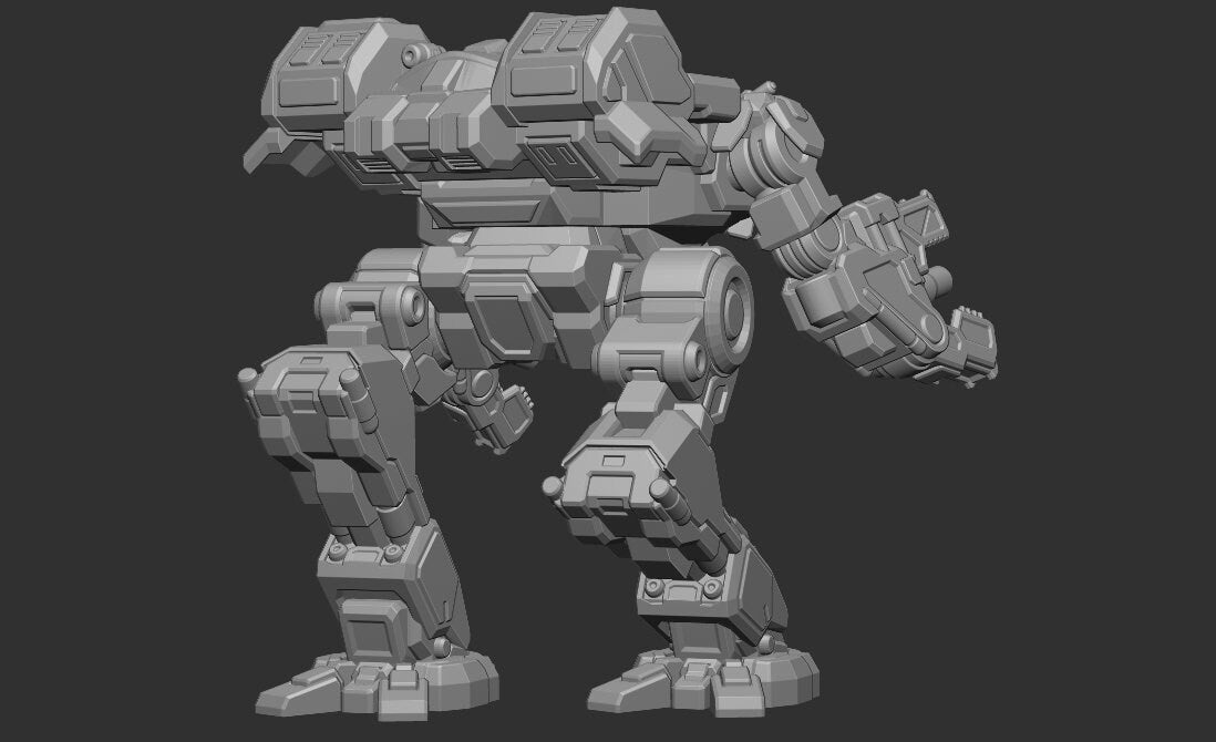 King Crab 000 (By PMW)- Alternate Battletech Mechwarrior Miniatures
