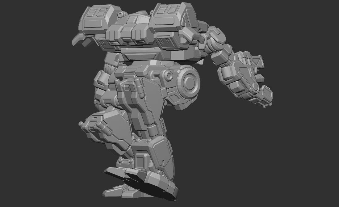 King Crab 001 (By PMW)- Alternate Battletech Mechwarrior Miniatures