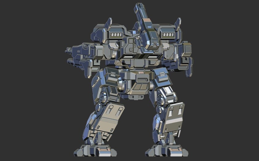 Whale Fish MAZ Alt 2 (By PMW)- Alternate Battletech Mechwarrior Miniatures