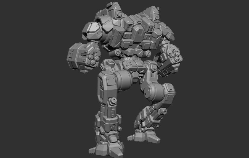 Crimson Cobra Prime (By PMW) - Alternate Battletech Mechwarrior Miniatures