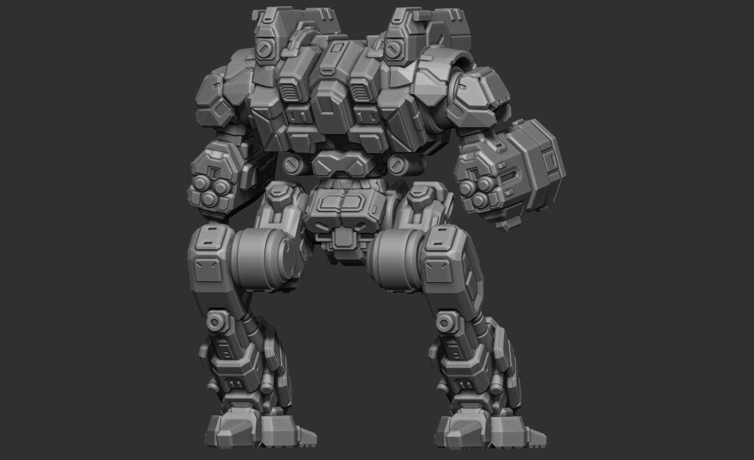 Crimson Cobra B (By PMW) - Alternate Battletech Mechwarrior Miniatures