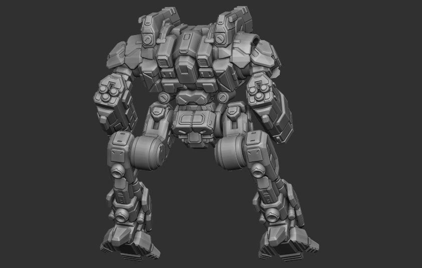 Crimson Cobra E (By PMW) - Alternate Battletech Mechwarrior Miniatures