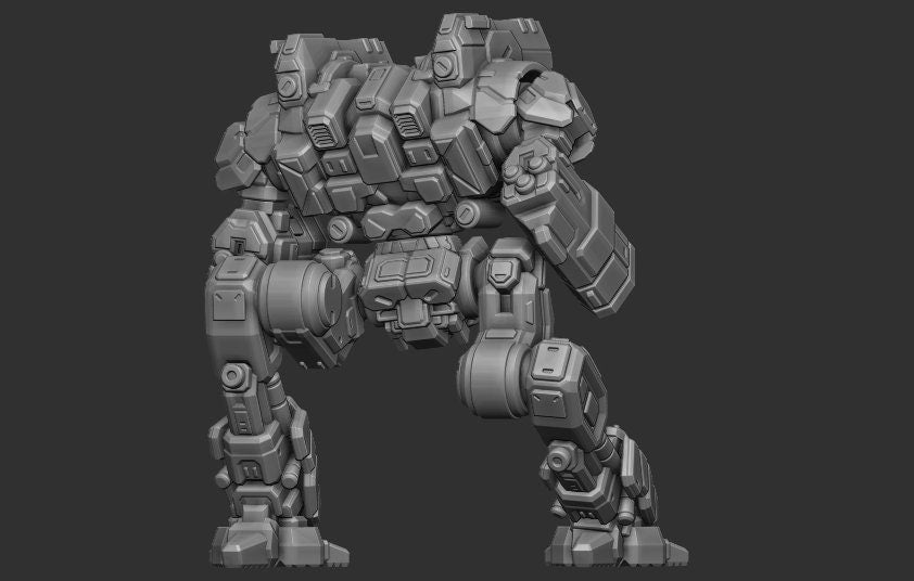 Crimson Cobra D (By PMW) - Alternate Battletech Mechwarrior Miniatures