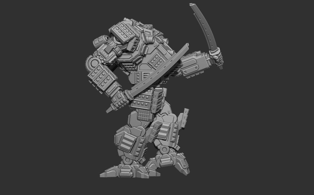 Dragon Totem KAZE Alt (By PMW) - Alternate Battletech Mechwarrior Miniatures