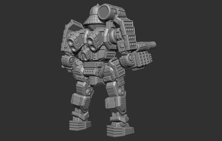 Dragon Gurifin 1N (By PMW) - Alternate Battletech Mechwarrior Miniatures