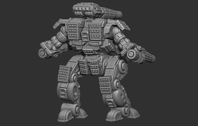 Dragon Behimosu (By PMW) - Alternate Battletech Mechwarrior Miniatures