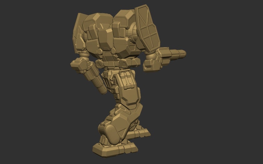 MAL-1R "Mauler" - Alternate Battletech Mechwarrior Miniatures