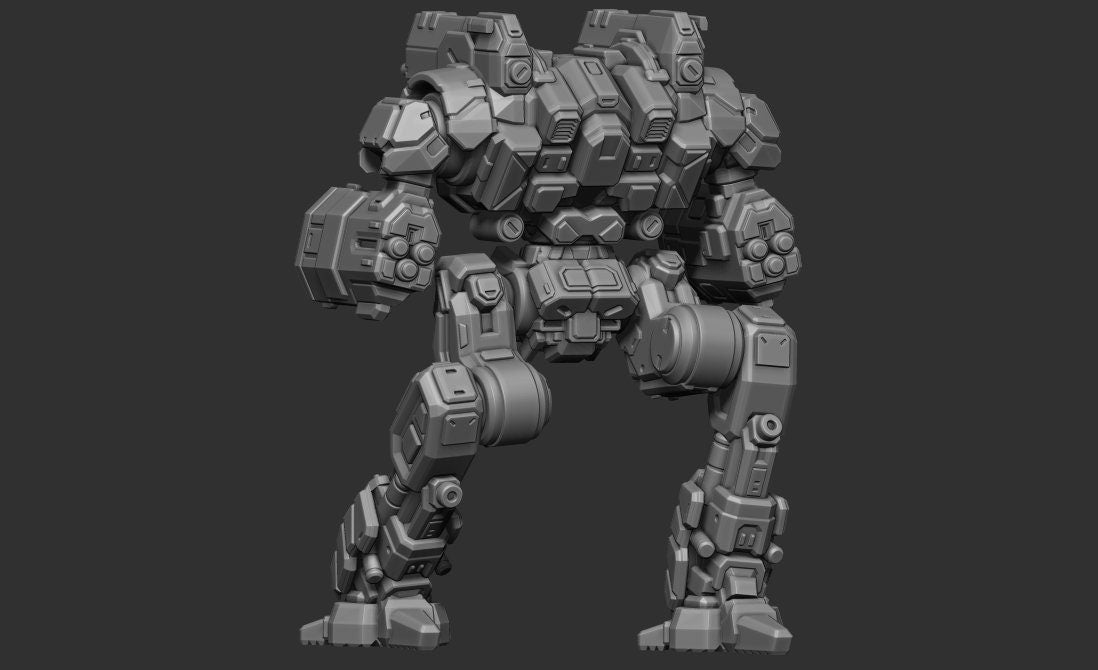 Crimson Cobra C (By PMW) - Alternate Battletech Mechwarrior Miniatures