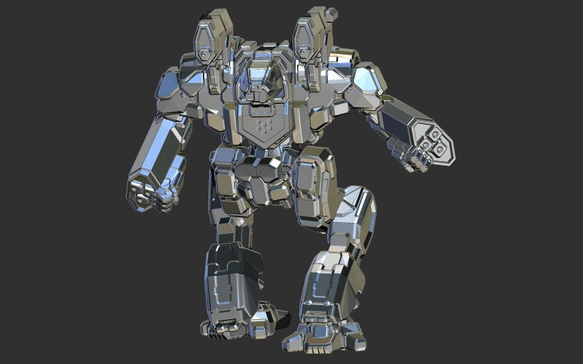 BAS-Prime "Blood Gyr"- Alternate Battletech Mechwarrior Miniatures