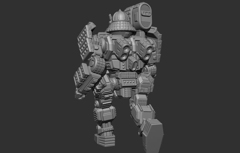 Dragon Gurifin 1DS (By PMW) - Alternate Battletech Mechwarrior Miniatures