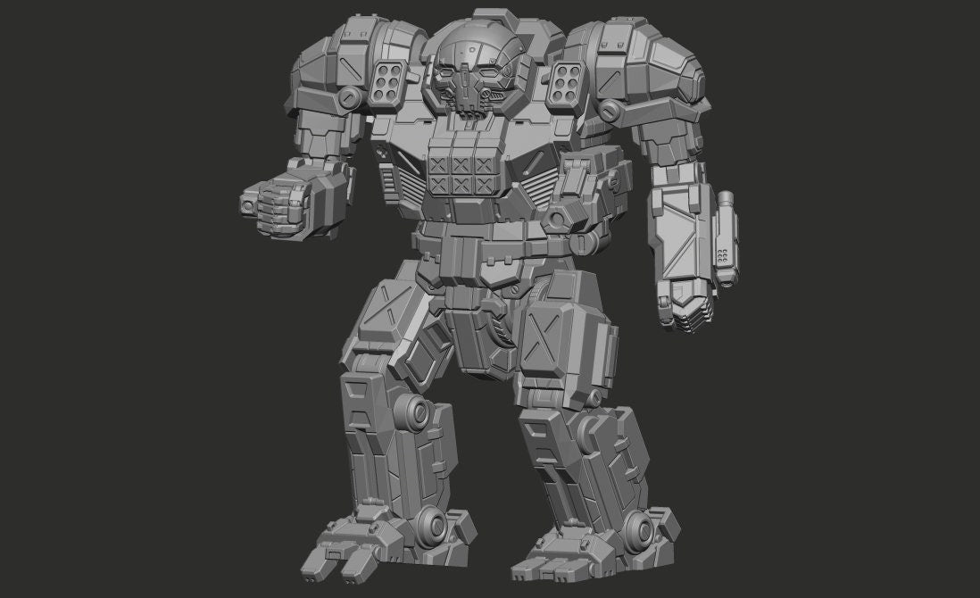 Atlanticus K2 (By PMW) - Alternate Battletech Mechwarrior Miniatures