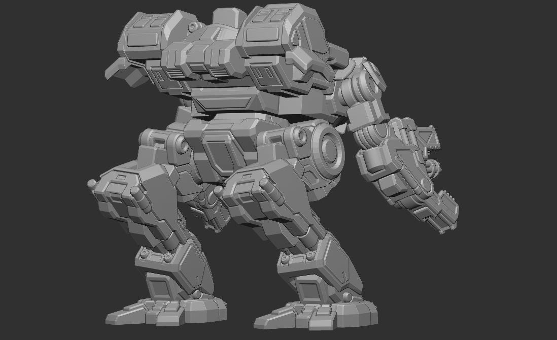 King Crab 007 (By PMW)- Alternate Battletech Mechwarrior Miniatures